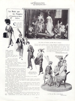 Lafitte-Désirat & Renée de Vériane (Dolls) 1913 "La Mode par les Poupées", Exhibition at the Galliera Museum