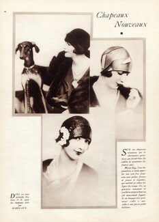 Maria Guy 1927 Fashion Photography Hats