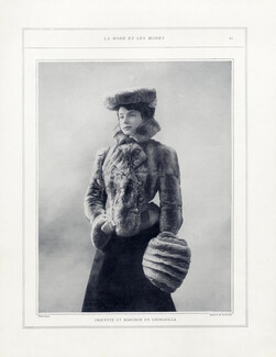 Grunwaldt 1901 Photo Boyer, Muff, Fur
