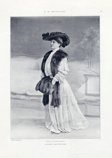 Grunwaldt (Zibeline Fur) 1904 Photo Reutlinger