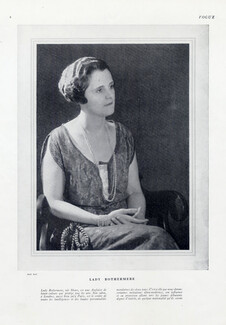 Man Ray 1925 Lady Rothermere Portrait