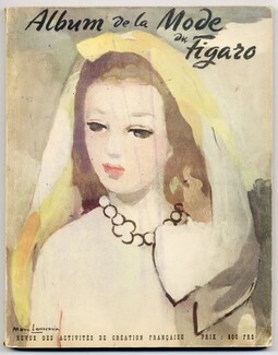 Album de la Mode du Figaro 1945 N°6, Winter collections, Prestige de Paris, Marie Laurencin, René Gruau