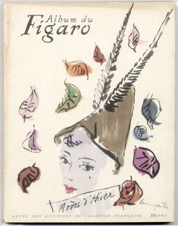 Album du Figaro 1948 N°16, Autumn, Raymond Baumgartner, René Gruau, Christian Dior, Jacques Fath, Jeanne Lanvin