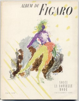 Album du Figaro 1949 N°18, Spring, Suzanne Runacher, Jacques Fath, Balenciaga, Christian Dior