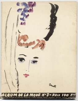 Album de la Mode du Figaro 1943 N°3, Benito, Schiaparelli, Véra Boréa, Hermès, Pierre Mourgue, 116 pages
