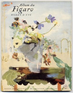 Album du Figaro 1947 N°11, Summer, Angèle Malclès, Bernard Blossac, Schiaparelli, Worth, Véra Boréa, 128 pages