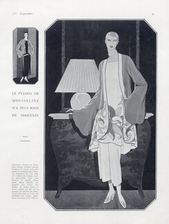Marie Nowitzky (Couture) 1926 pajamas