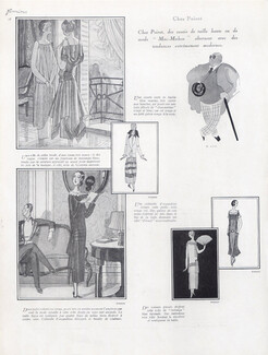 Chez Poiret 1924 Pierre Mourgue, Roger Chastel, caricature
