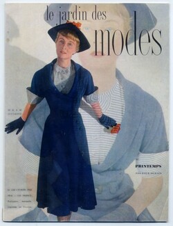Le Jardin des Modes 1950 N°338, Jacques Heim, Schiaparelli, 64 pages