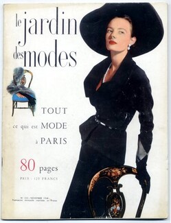 Le Jardin des Modes 1948 N°323, Schiaparelli, Christian Dior, Jacques Fath, Bernard Blossac