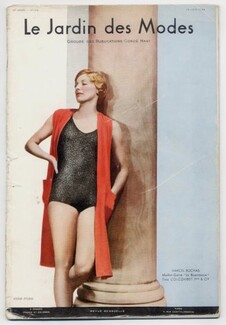 Le Jardin des Modes 1934 N°179, Marcel Rochas, Hermès, Molyneux, Schiaparelli, Véra Boréa