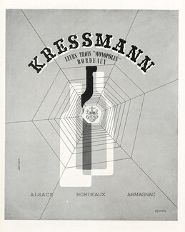 Kressmann (Wine) 1946 Jean Colin