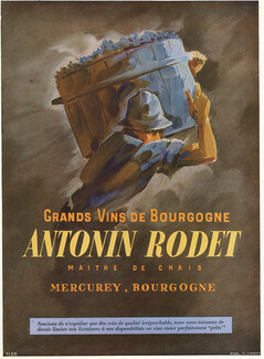 Antonin Rodet Bourgogne 1947 Mercurey, Wine