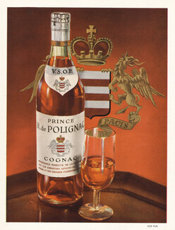 Prince H. de Polignac (Brandy, Cognac) 1948 V.S.O.P