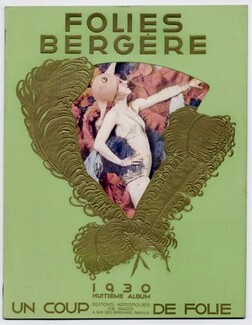 La Revue des Folies Bergère 1930 "Un coup de Folie" Betty Campson, Nicolsky & Véra, Grant, Kitty Mara, russian dancers, 30 pages