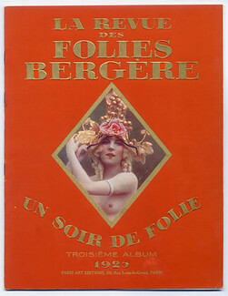 La Revue des Folies Bergères 1925 "Un Soir de Folie" costumes and sets by Erté & Brunelleschi, 38 pages