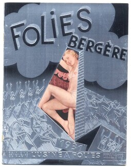 Folies-Bergère 1931 "L'Usine à Folies" Andrée & Romoff, Féral Benga, African sets and costumes, Brunelleschi, Zig, 26 pages