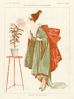 Léonnec 1916 "Japonaiserie Parisienne" Japanese