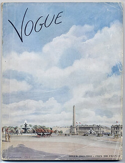 Vogue Paris 1945 Hiver Serebriakova Benito René Bouché Cecil Beaton, 216 pages