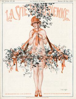 Hérouard 1926 Une Bouquetière qui a de la branche... Jolie Fleur
