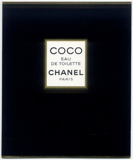 Chanel (Perfumes) 1989 Eau de Toilette "Coco", Inès de la Fressange, autograph, Portrait