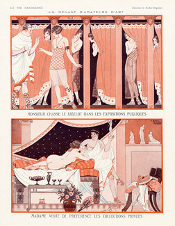 Kuhn-Régnier 1926 Un ménage d'amateurs d'art, Adultery