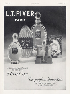 Piver 1933 Rêve d'Or & Un Parfum d'Aventure