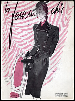 La Femme Chic 1941 September, Robert Piguet, Germaine Lecomte