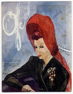 L'Officiel de Couture et de la Mode 1944 March, Léon Bénigni