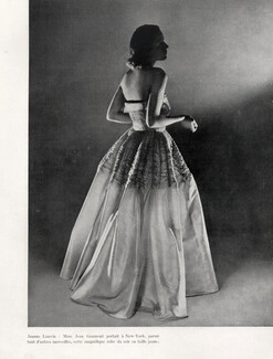 Jeanne Lanvin (Couture) 1946 Mrs Jean Gaumont, evening gown
