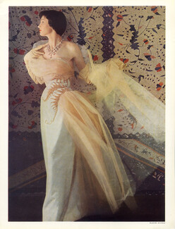 Marcel Rochas 1950 Evening gown, Pierre Besson