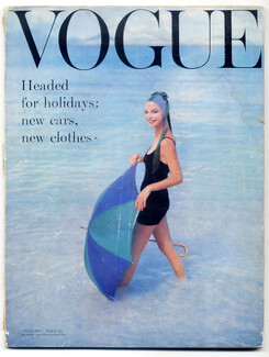 Vogue UK 1957 July, Photo Rutledge, Alfredo Bouret, Monte Carlo, Irving Penn, 106 pages