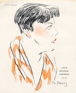 Lucie Delarue-Mardrus 1938 Georges Pavis