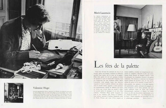 Les fées de la palette, 1949 - Valentine Hugo, Marie Laurencin, Mariette Lydis, Text by Irène Lidova, 3 pages
