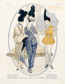 Bert 1914 Dresses Fashion illustration