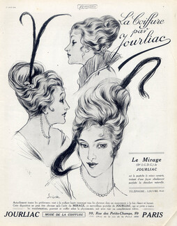 Jourliac (Hairstyle) 1914 Sohek, wig