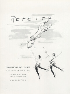 Repetto (Shoes) 1949 Ballet