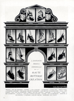 Bunting, Joseph Casale, Argence, Greco, Capobianco, Maniatis, Reithler, Drettas, Léandre, Grésy, Der Balian, Inabilac, Elias (Shoes) 1947 Claude Bonin