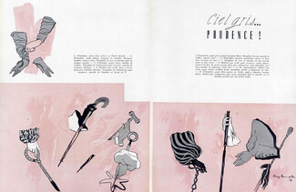 Hermès, Roger Faré (for Schiaparelli) Vedrenne (for Balmain) 1947 Raymond Baumgartner