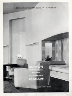 Ruhlmann 1934 Porteneuve Decorative Arts
