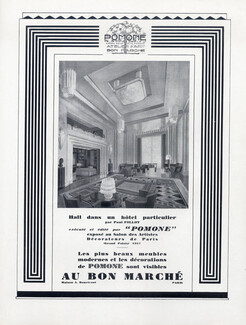 Au Bon Marché 1927 Atelier Pomone, Decorative arts, Paul Follot