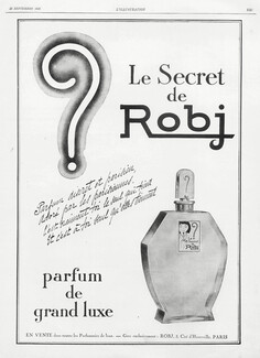 Robj 1926 Perfume "Le Secret"