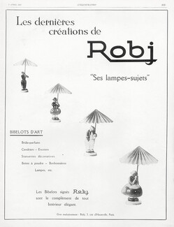 Robj 1927 Knickknacks Lamps