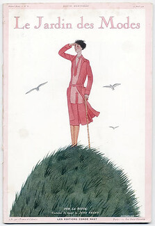 Le Jardin des Modes 1926 N°81, André Edouard Marty, Jane Regny, Paul Poiret, Drecoll, Jean Patou, Mon Parfum (Bourjois)