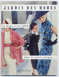 Le Jardin des Modes 1950 N°340, Christian Dior (all), Photo Skilford, Schiaparelli, Christian Dior, 116 pages