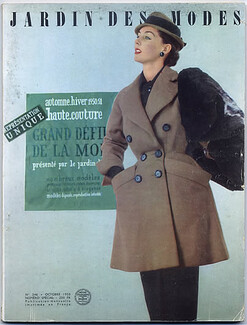 Le Jardin des Modes 1950 N°346, Christian Dior, Balenciaga, Christian Dior, Robert Piguet, Schiaparelli, Jacques Fath