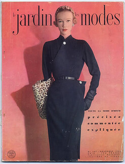 Le Jardin des Modes 1950 N°347, Molyneux, Photo Bukzin, Lina Zervudaki