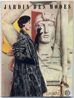 Le Jardin des Modes 1951 N°359, Weil (Fur Clothing), Photo Bukzin, Revillon, Krivitzki, Schiaparelli, Germaine Lecomte