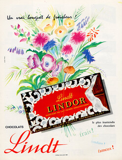 Lindt (Chocolates) 1963 flower