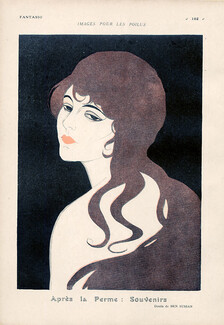 Ben Sussan 1918 Image pour les poilus, Portrait